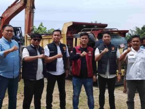 Polres Batu Bara Bongkar Tambang Galian C Ilegal, 4 Orang Diamankan Serta Alat Berat Dan Kendaraan Pengangkut Disita   