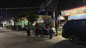 Polsek Air Putih Patroli Malam Antisipasi Balap Liar, Begal dan Tawuran   