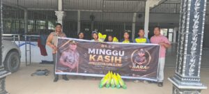 Satresnarkoba Polres Batu Bara Gelar Kegiatan Minggu Kasih, Berbagi Sembako dan Edukasi Bahaya Narkoba kepada Lansia