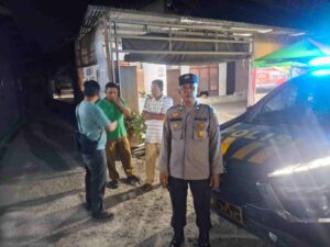 Patroli Malam Polsek Air Putih Sisir 4 Titik Rawan, Cegah Balap Liar, Begal & Tawuran   