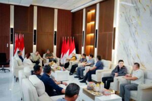 Bupati Batu Bara Perkuat Sinergi dengan TNI AL, Sambut Kunjungan Dankodaeral   