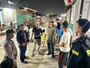 KRYD Malam Polsek Talawi Sisir 3 Titik Rawan, Cegah Tawuran–Begal–Balap Liar & Jalin Dialog Kamtibmas