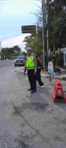 Sat Lantas Pematangsiantar Amankan Jalur Lari 5K & 10K Pesta QRIS di Sudirman–Adam Malik, Kegiatan Berjalan Aman & Lancar   