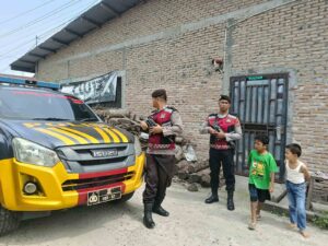 Patroli Rutin Roda-4 Sat Samapta Polres Batu Bara Sisir Perumnas & Simpang Dolok, Cegah 3C & Kejahatan Jalanan
