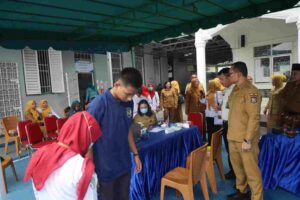 Wujud Nyata Kepedulian terhadap Kesehatan Warga Binaan, Pemko Tanjungbalai Bersama Lapas Kelas IIB Laksanakan Deteksi Dini Kasus TB dan CKG 