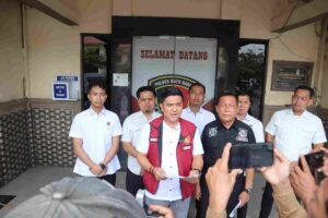 Satreskrim Polres Batu Bara melaksanakan Doorstop Ungkap Dua Kasus, Pencurian dan Pemalsuan STNK