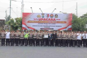 Polres Batu Bara Terima Presisi Award dari LEMKAPI atas Kinerja Pelayanan kepada Masyarakat