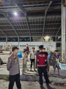 Jaga Keamanan Malam, Polsek Talawi Laksanakan KRYD Patroli di Titik Rawan Tanjung Tiram