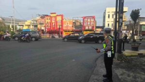 Pastikan Kelancaran Arus Pagi, Satlantas Polres Pematangsiantar Gelar Pos Padat di 35 Titik Strategis   