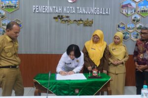 Optimalkan PAD dari Sektor Pajak, Pemko Tanjungbalai Melalui BPKPD Tandatangani MOU dengan Kantor ATR/BPN Tanjungbalai    