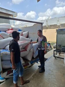 Polres Batu Bara Salurkan 9,583 Ton Jagung ke Bulog Asahan