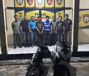Polsek Talawi Amankan Pelaku Pencurian Sepeda Motor dalam Waktu Singkat