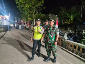 Patroli Malam TNI-Polri di Jatiroto, Wujudkan Wilayah Aman Dan Nyaman