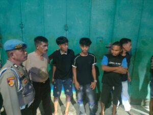 Patroli Gabungan Polres Batu Bara Amankan Remaja dan 4 Sepeda Motor Diduga untuk Balap Liar