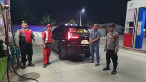 Polsek Lima Puluh Patroli & Pantau SPBU: Pastikan Pasokan Teratur, Cegah Penumpukan BBM Ilegal