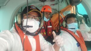 Angin 35 Knot Tak Halangi Helikopter Polri Evakuasi Jenazah Korban KM Virgo   