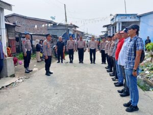 Polres Batu Bara Amankan Pelaksanaan Eksekusi Pengosongan di Tanjung Tiram