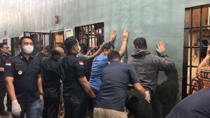 Lapas Labuhan Ruku Gelar Razia Gabungan & Tes Urine Bersama APH, Hasil Nihil Narkoba
