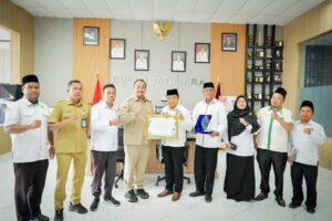 Bupati Batu Bara Bahas Penguatan Pengelolaan Zakat Bersama Kemenag dan Baznas